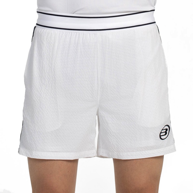 Bullpadel Short Lobios weiß schwarz