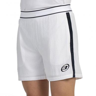 Bullpadel Short Lobios weiß schwarz