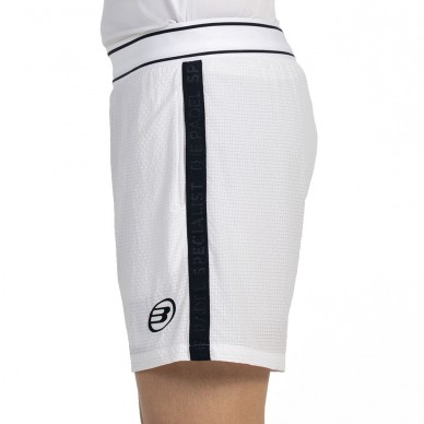 Bullpadel Short Lobios weiß schwarz