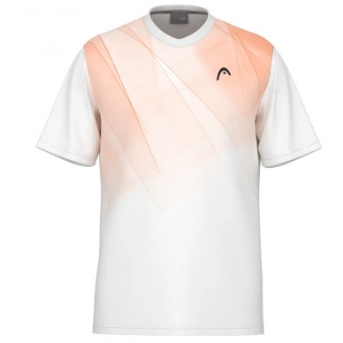 Head Topspin T-Shirt weiß orange