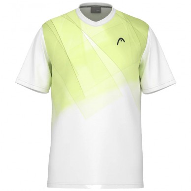 Head Topspin Weiß Lime T-Shirt