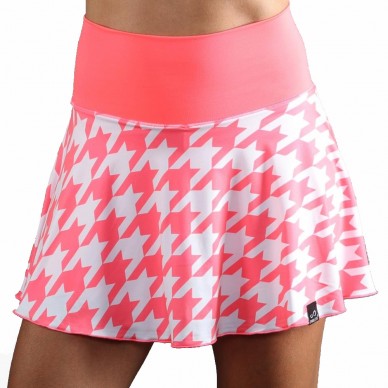 Endless Lux II houndstooth rosa Rock