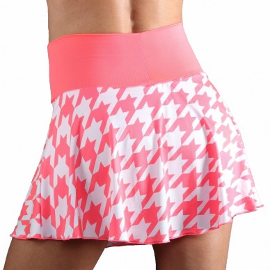 Endless Lux II houndstooth rosa Rock
