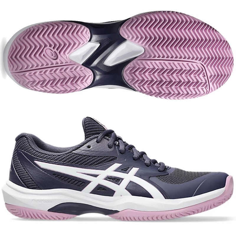 Asics Game FF Clay Padelschuhe indigo fog white 2025