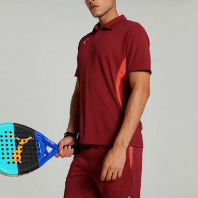 Puma Padel Individual rot Polo