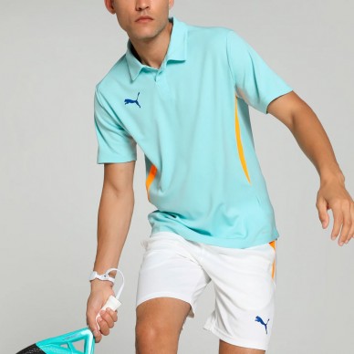Puma Padel Individual blau Polo