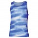 Mizuno Dryaeroflow Graphic Tank T-Shirt blau weiß