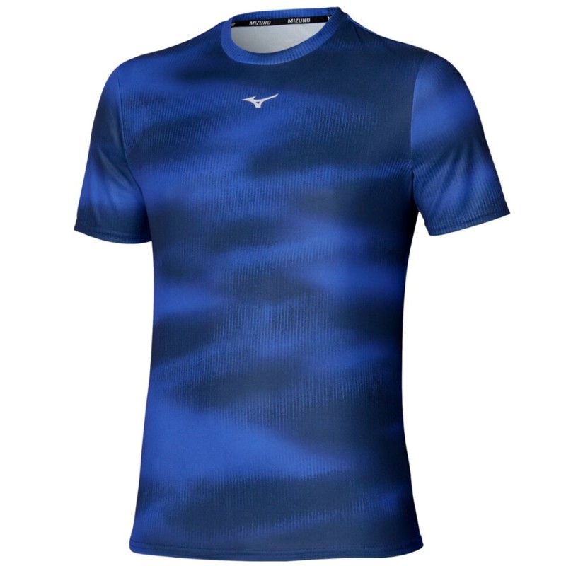 Mizuno Core Graphic TEE hellblaues T-Shirt