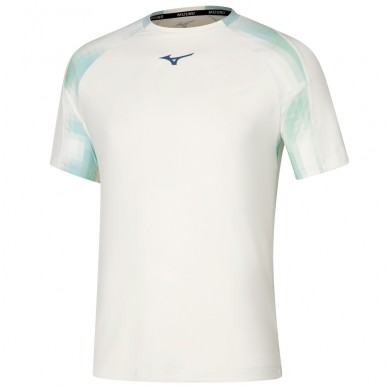 Mizuno Tennis Shadow TEE weißes T-Shirt