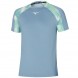 Mizuno Tennis Shadow TEE blau T-Shirt