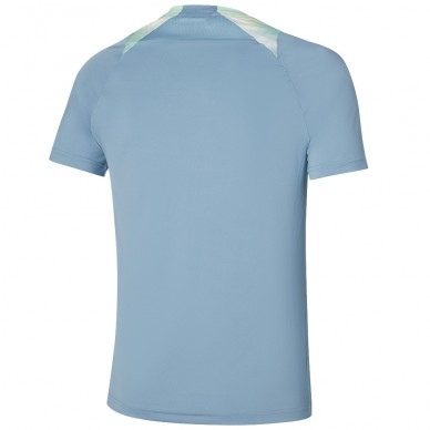 Mizuno Tennis Shadow TEE blau T-Shirt