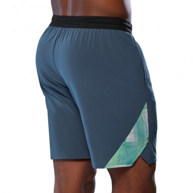 Short Mizuno Tennis 8IN Amply indigo blau