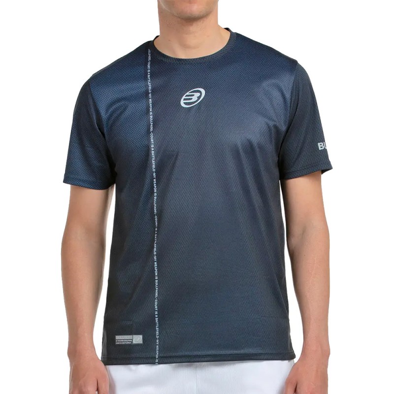 Bullpadel Baten Marineblaue Padel-T-Shirt