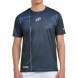 Bullpadel Baten Marineblaue Padel-T-Shirt