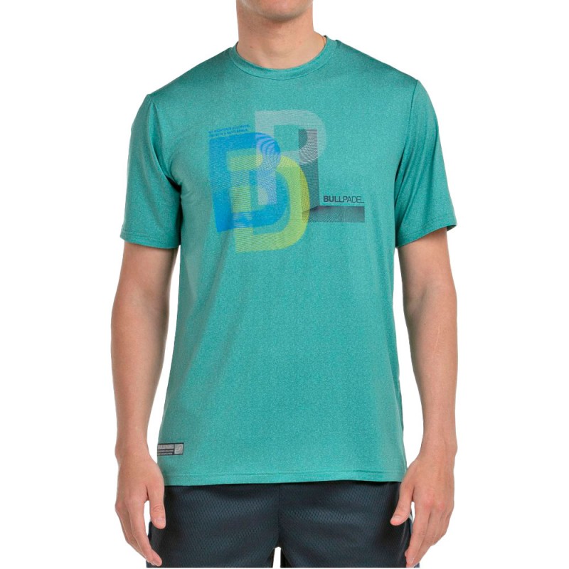 Bullpadel Bebas grünes T-Shirt