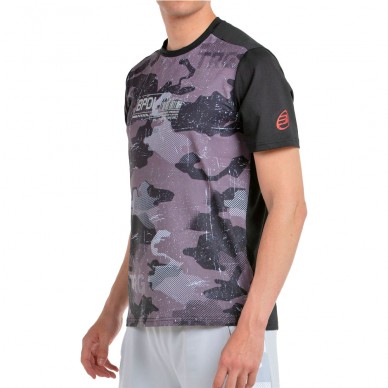 Bullpadel Esgos schwarzes T-Shirt
