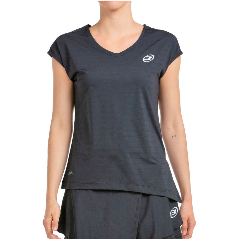 Bullpadel Adoros schwarzes T-shirt