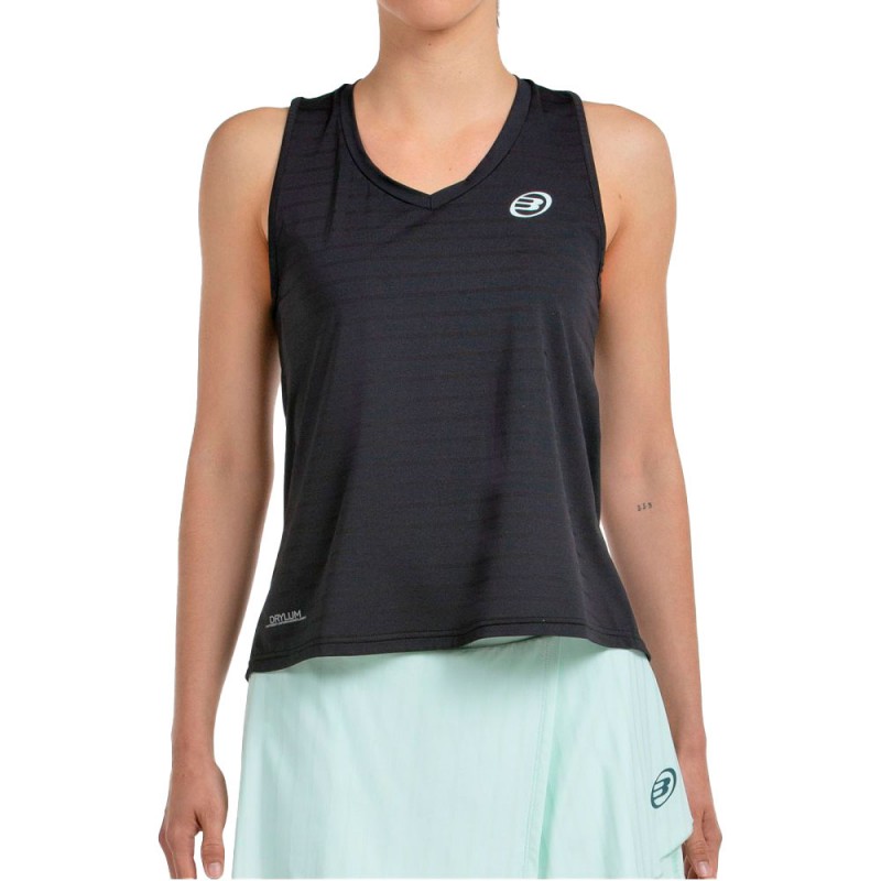 Bullpadel Adies schwarzes T-Shirt