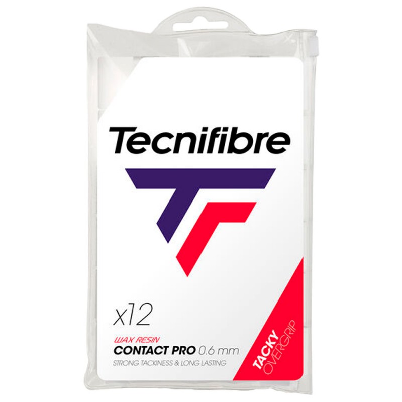 Overgrips Tecnifibre Pro Contact x12 weiß