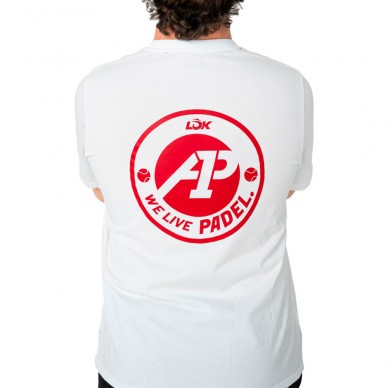 Lok Glacier T-Shirt A1Padel weiß