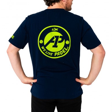 Lok Glacier A1Padel T-Shirt marineblau
