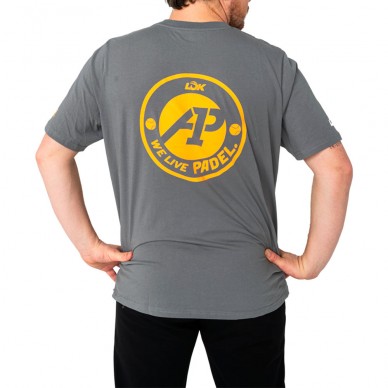 Lok Glacier A1Padel graues T-Shirt