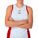 Lok Elk A1Padel T-Shirt weiß rot