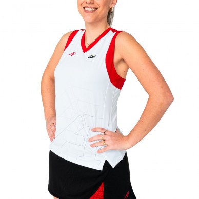 Lok Wasatch A1Padel weißes T-Shirt
