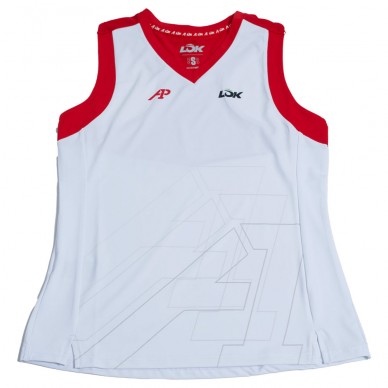 Lok Wasatch A1Padel weißes T-Shirt