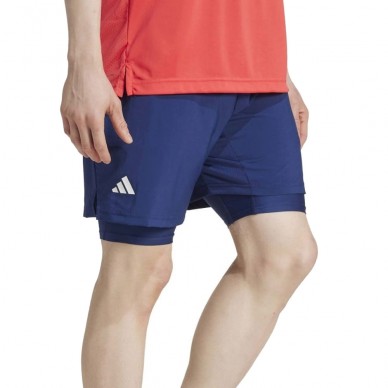 Adidas Club 2IN1 Short Marineblau
