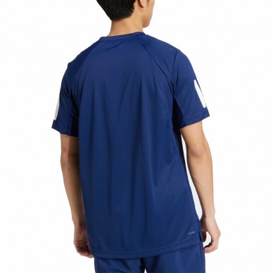 Adidas Club 3STR T-Shirt dunkelblau