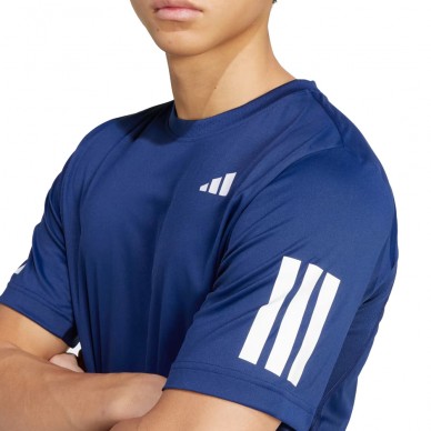 Adidas Club 3STR T-Shirt dunkelblau
