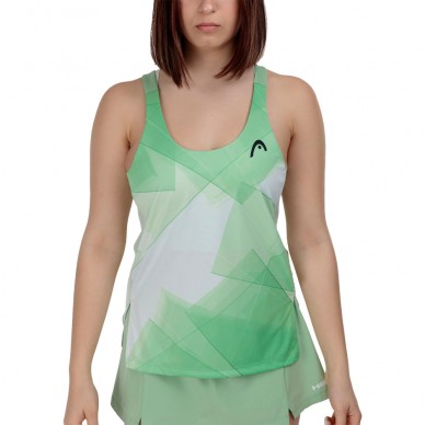 Head Spirit Tank Top Druck T-Shirt grün