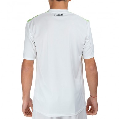 Head Topspin Weiß Lime T-Shirt