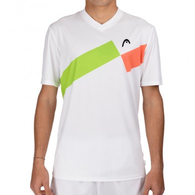 Head Topspin weißes T-Shirt