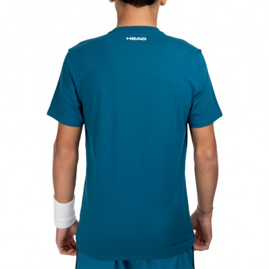Head T-shirt Rainbow Türkisgrün