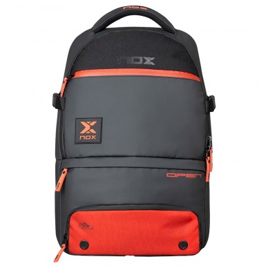 Nox Luxury Open Series Rucksack rot schwarz