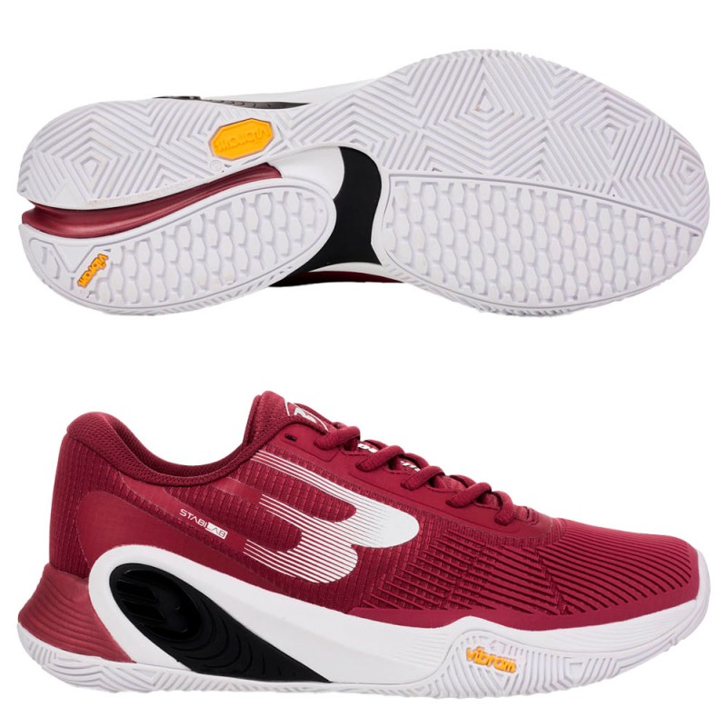 Bullpadel Padelschuhe Vertex Vibram 25I maroon 2025