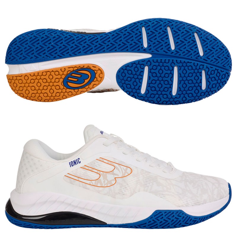 Bullpadel Padelschuhe Ionic 25I Royal White 2025