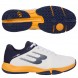 Bullpadel padelschuhe Hybrid Fly 25I weiße orange 2025