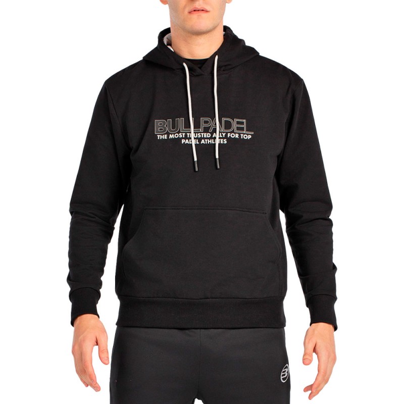Bullpadel Sweatshirt Boyen schwarzer