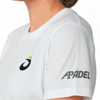 Lok Glacier T-shirt A1Padel weiß