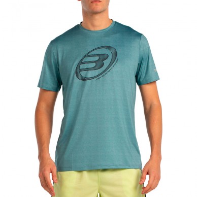 Bullpadel T-Shirt Lande blaugrün meliert