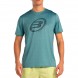 Bullpadel T-Shirt Lande blaugrün meliert