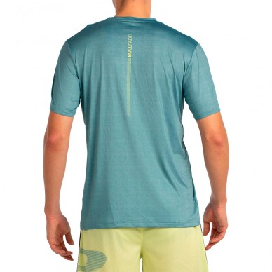 Bullpadel T-Shirt Lande blaugrün meliert