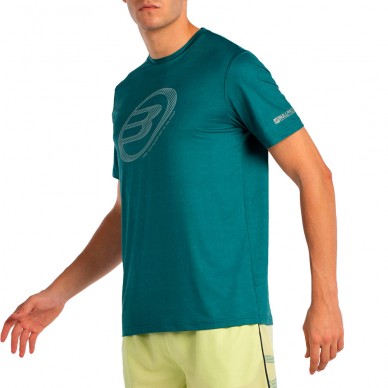 Bullpadel Lande T-Shirt dunkelgrün meliert