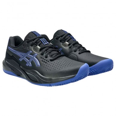 Asics Padelschuhe Gel Challenger 15 Clay schwarz dunkel kobalt 2025