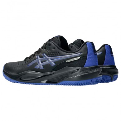 Asics Padelschuhe Gel Challenger 15 Clay schwarz dunkel kobalt 2025