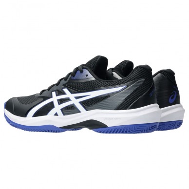 Asics Padelschuhe Game FF Clay Schwarz Weiß 2025