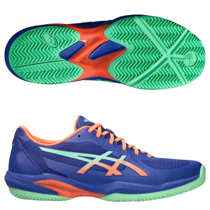 Asics Padelschuhe Solution Swift FF2 Padel dark cobalt menthol 2025